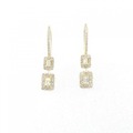 【新品】K18YG ダイヤモンド ピアス 1.14CT