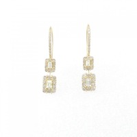 【新品】K18YG ダイヤモンド ピアス 1.14CT