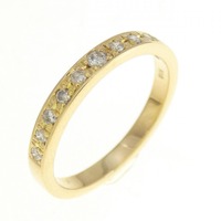 K18YG ダイヤモンド リング 0.173CT