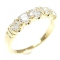 K18YG ダイヤモンド リング 0.70CT