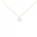 【リメイク】K18YG ダイヤモンド ネックレス 0.590CT H I1 Good