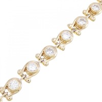 K18YG ダイヤモンド ブレスレット 2.69CT
