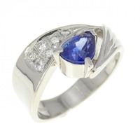 PT サファイヤ リング 0.92CT