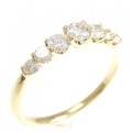 K18YG ダイヤモンド リング 0.53CT