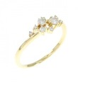 K18YG ダイヤモンド リング 0.25CT