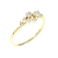 K18YG ダイヤモンド リング 0.25CT