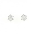 【リメイク】ダイヤモンド ピアス 1.032CT 1.057CT F-G I1 Good