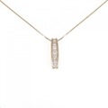 K18PG ダイヤモンド ネックレス 0.50CT