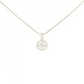 【新品】K18YG ダイヤモンド ネックレス 0.209CT E SI2 Good