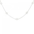 K18WG ダイヤモンド ネックレス 0.52CT