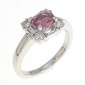 PT サファイヤ リング 0.740CT