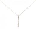 K18PG ダイヤモンド ネックレス 0.30CT