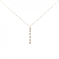 K18PG ダイヤモンド ネックレス 0.30CT