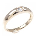 K18PG ダイヤモンド リング 0.10CT