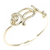 K18YG ローズ リング