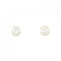 【リメイク】K18YG/ST ダイヤモンド ピアス 1.009CT 1.116CT J-K I1 Good