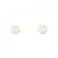 【リメイク】K18YG/ST ダイヤモンド ピアス 1.009CT 1.116CT J-K I1 Good