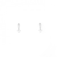 PT ダイヤモンド ピアス 0.407CT