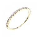 K18YG ダイヤモンド リング 0.34CT