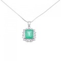 PT エメラルド ネックレス 5.52CT