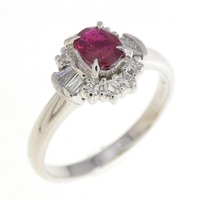 PT ルビー リング 0.43CT