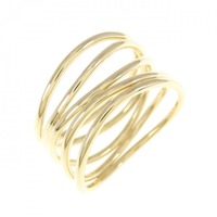 ティファニー ウェーブ5ロウ リング