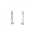 K18WG ダイヤモンド ピアス 0.286CT