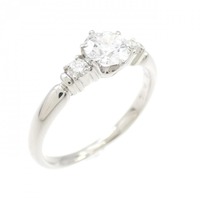 PT ダイヤモンド リング 0.406CT D VS1 Good