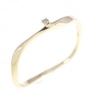 K10YG ダイヤモンド リング 0.005CT