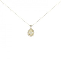 【新品】K18YG ダイヤモンド ネックレス 0.20CT