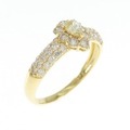 【新品】K18YG ダイヤモンド リング 0.70CT