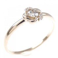 K18PG ダイヤモンド リング 0.11CT