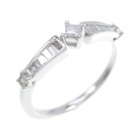 K18WG ダイヤモンド リング 0.20CT