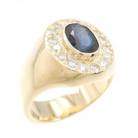K18YG サファイヤ リング 1.53CT