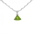 PT ペリドット ネックレス 9.31CT