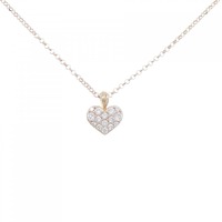 ヴァンドーム ハート ダイヤモンド ネックレス 0.16CT