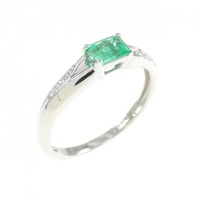 PT エメラルド リング 0.22CT
