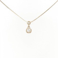 K18PG ダイヤモンド ネックレス 0.15CT