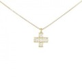 K18YG ダイヤモンド ネックレス 0.20CT