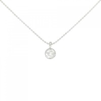 PT ソリティア ダイヤモンド ネックレス 0.318CT