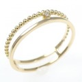 K18YG ダイヤモンド リング 0.006CT