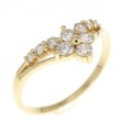 K18YG ダイヤモンド リング 0.30CT