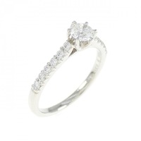 PT ダイヤモンド リング 0.310CT F VVS2 EXT H&C