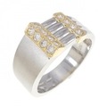 PT/K18YG ダイヤモンド リング 0.25CT