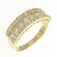 K18YG ダイヤモンド リング 1.00CT