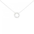 K18WG ダイヤモンド ネックレス 0.30CT