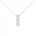 【新品】PT ダイヤモンド ネックレス 0.76CT