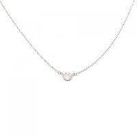 ティファニー バイザヤード ネックレス 0.23CT G VVS1 3EXT