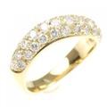 750YG ダイヤモンド リング 0.92CT