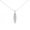 K18WG ダイヤモンド ネックレス 0.62CT